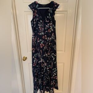 Banana Republic Floral High Low Dress
